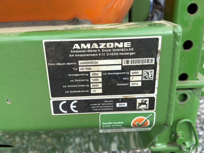 Amazone UG 3000 Special