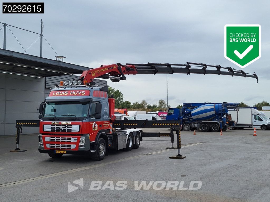 Volvo FM FM 440 6X2 Palfinger PK60.002 10x Extensions NL-Truck Lift+Steering Axle Crane Kran