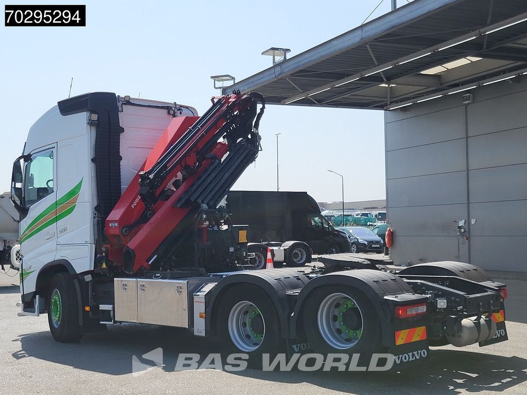 Volvo FH FH 500 6X4 Full-Air Liftachse HMF 2820K-RCS Crane+JIB Remote Control I-ParkCool VDS LED Kran