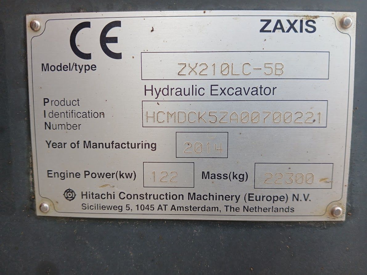 HItachi ZX210LC_-5B