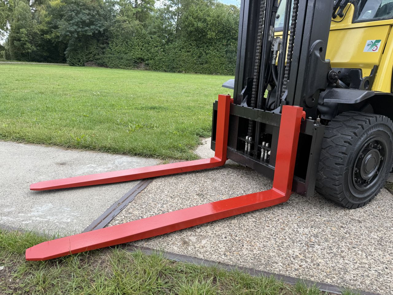Hyster 4000KG LPG heftruck cabine 4 ventielen 7400uur BJ2012