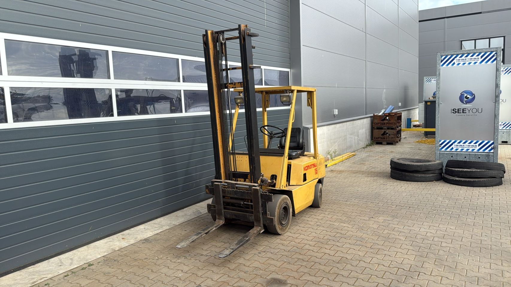 Heftruck Komatsu FD15-H-14 Duplo mast