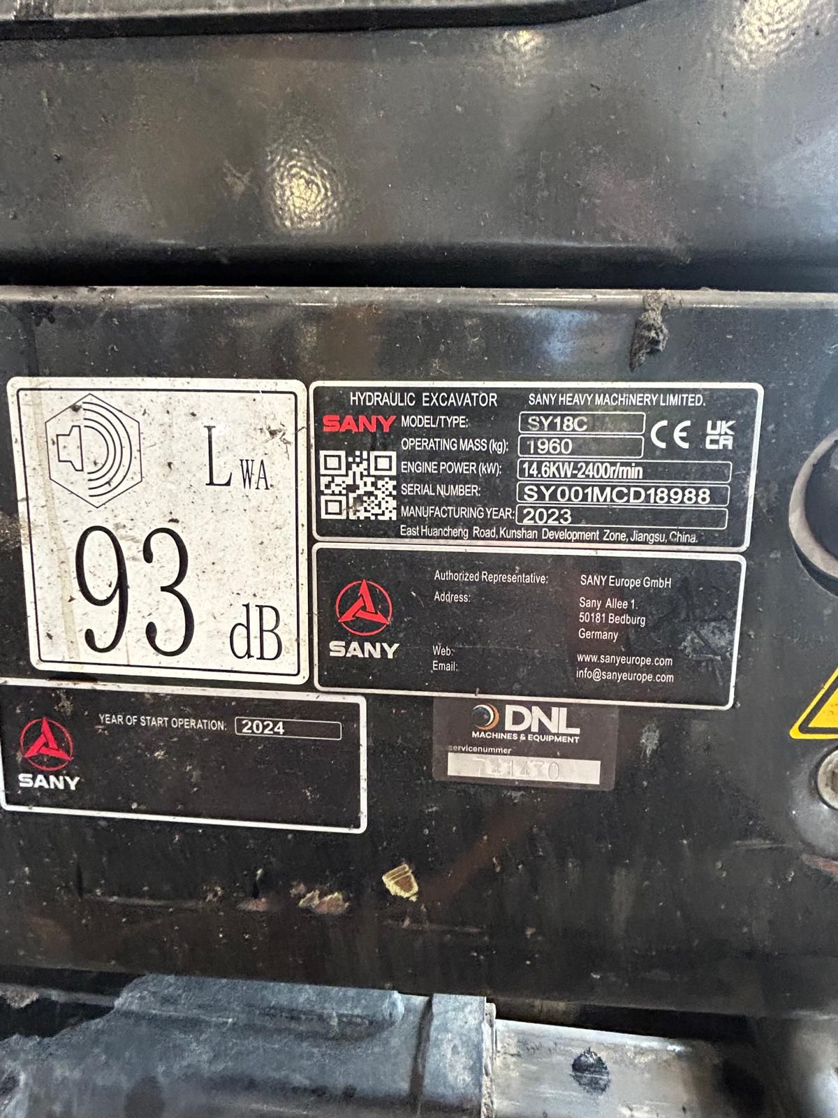 Sany SY18C