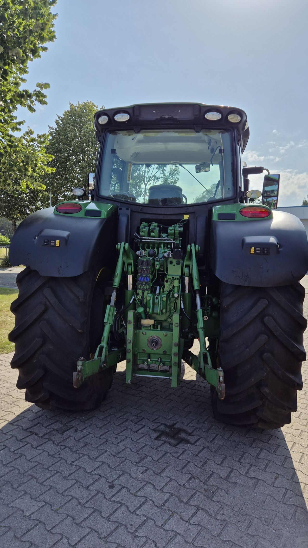 JOHN DEERE 6195R AP, 40Km/h, Lucht, Fronthef/PTO, AT-Ready, TLS,