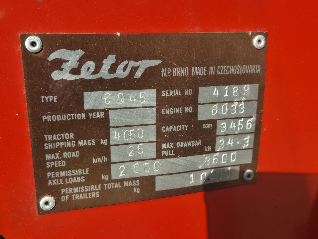 Zetor 6045