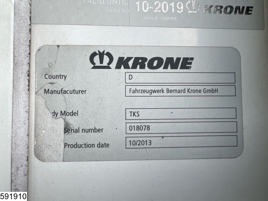 Krone Koel vries Carrier Vector 1850, Dhollandia