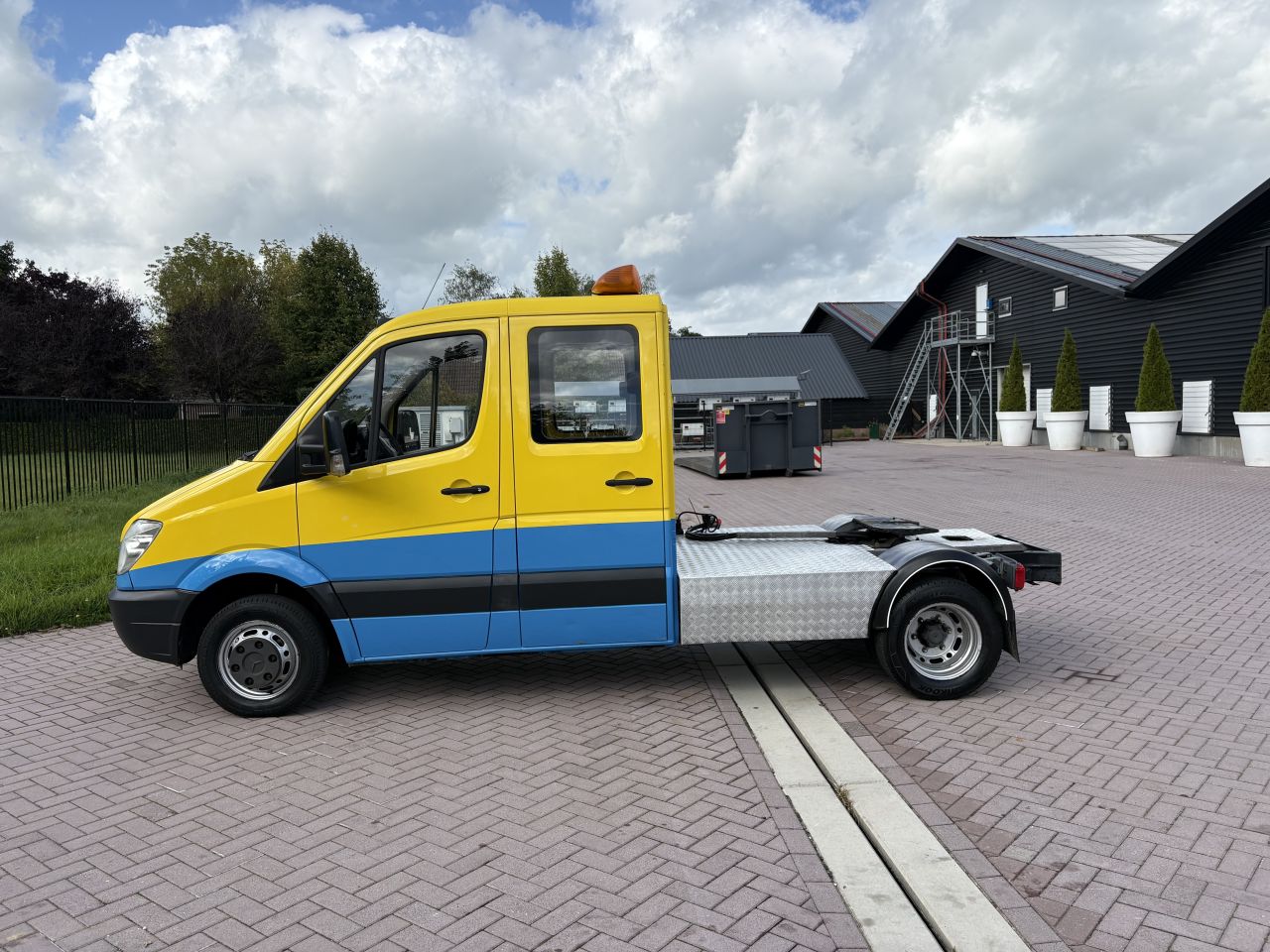 Mercedes Sprinter 518 8.7 ton BE trekker met dubbele cabine