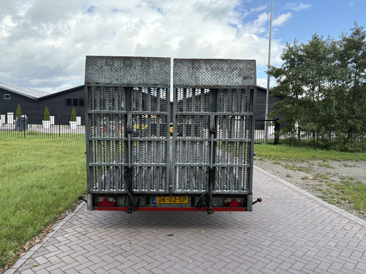 15 Ton CE Oplegger semi dieplader KUIPER