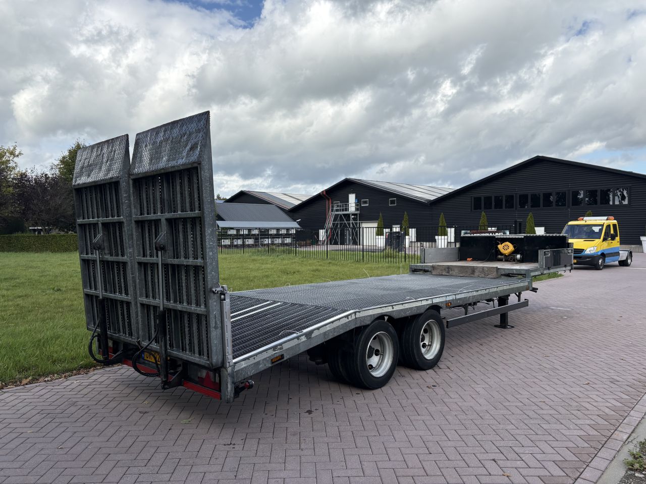 15 Ton CE Oplegger semi dieplader KUIPER