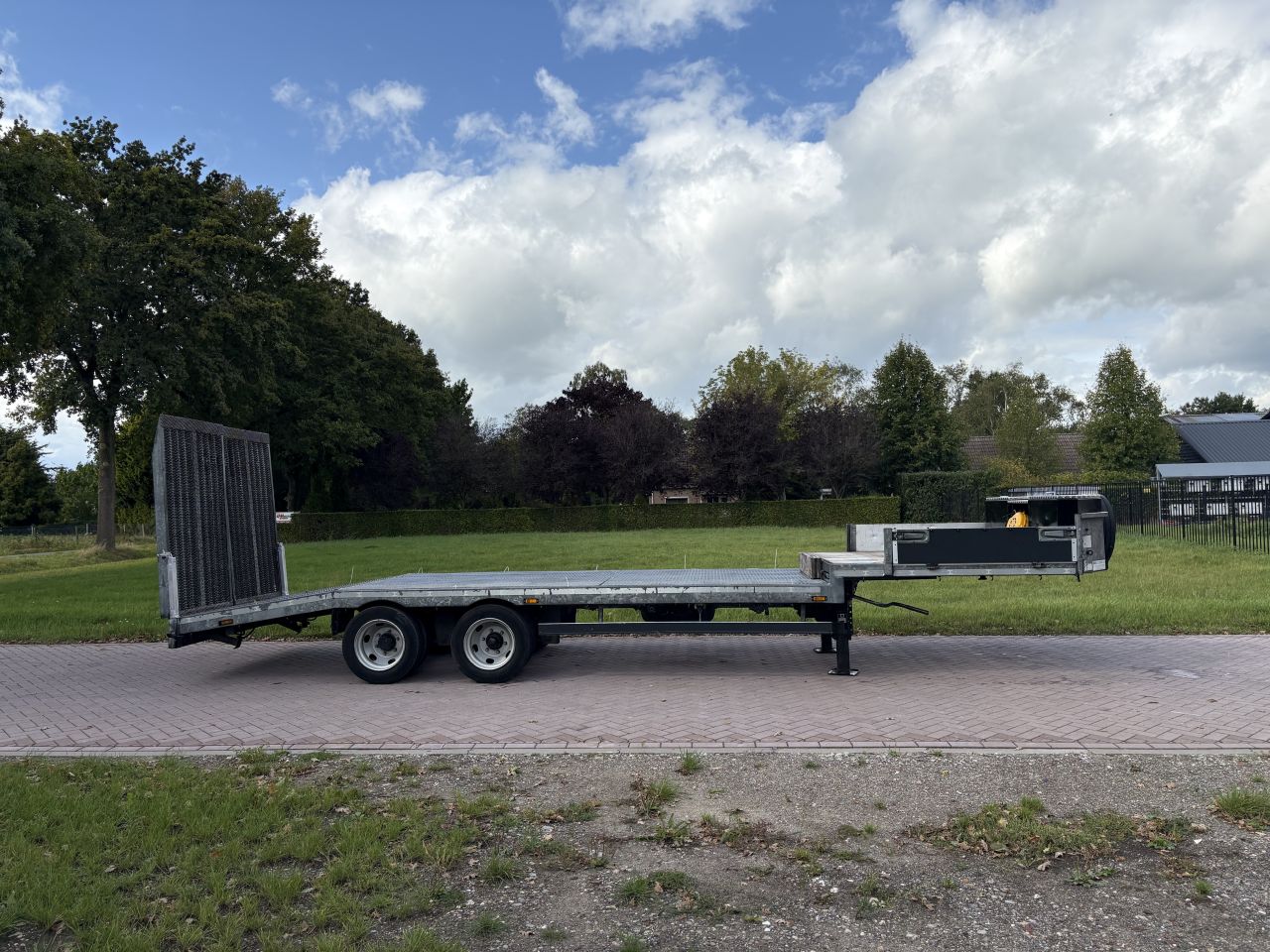 15 Ton CE Oplegger semi dieplader KUIPER