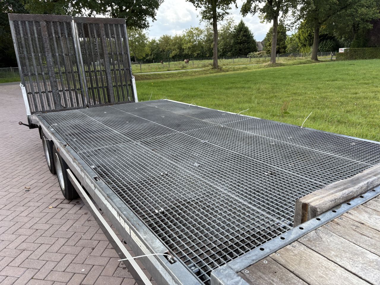 15 Ton CE Oplegger semi dieplader KUIPER