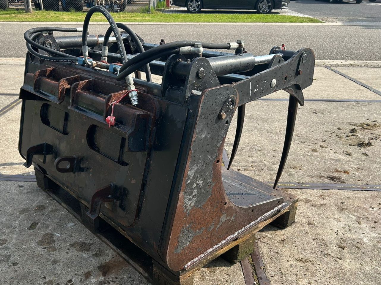Pelikaanbak 1200 mm Schaffer-JCB aansluiting