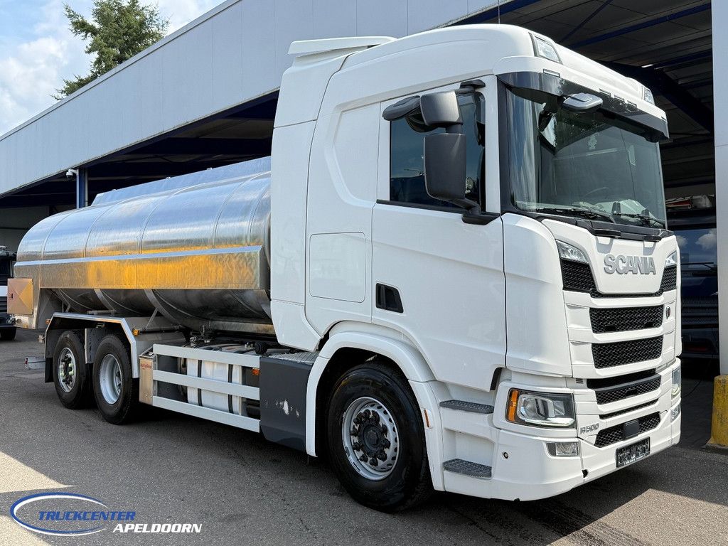 Scania R500 NGS 15.000 Liter, Retarder, Lenkachse, Edelstahltank - Milch - Wasser TC11116