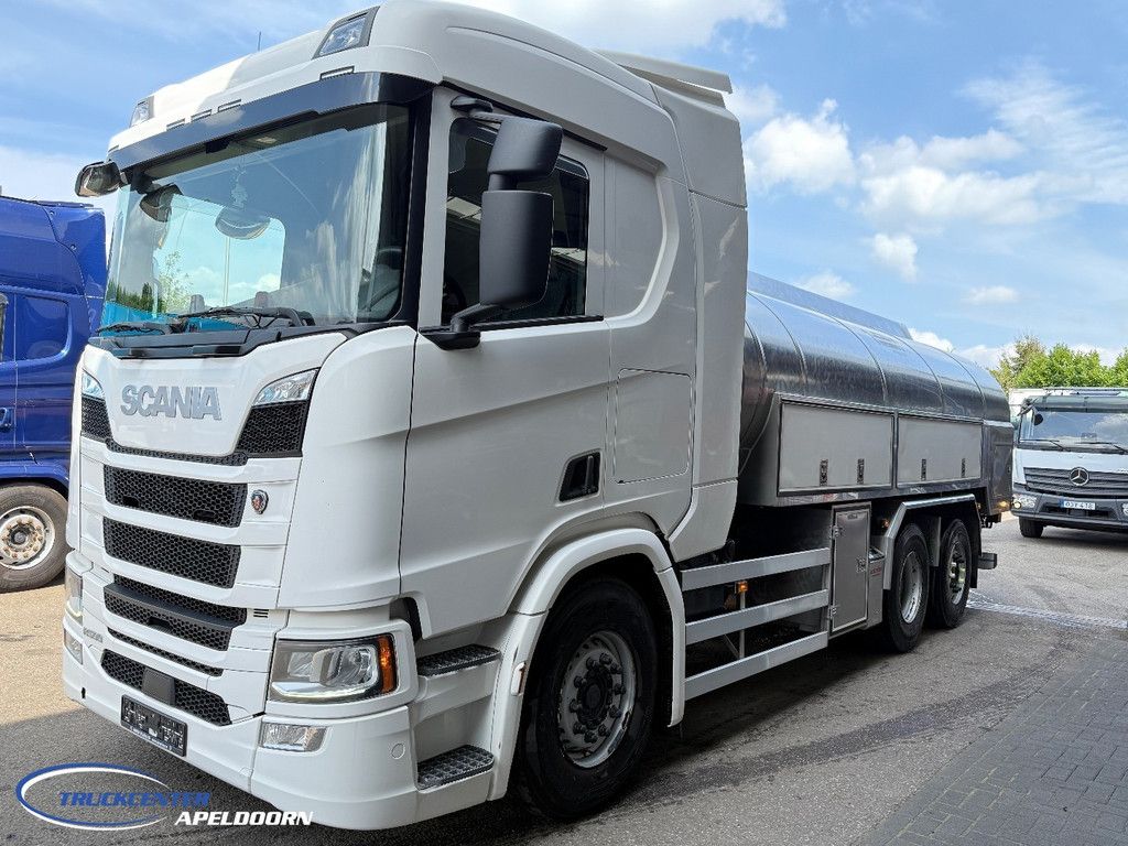 Scania R500 NGS 15.000 Liter, Retarder, Lenkachse, Edelstahltank - Milch - Wasser TC11116