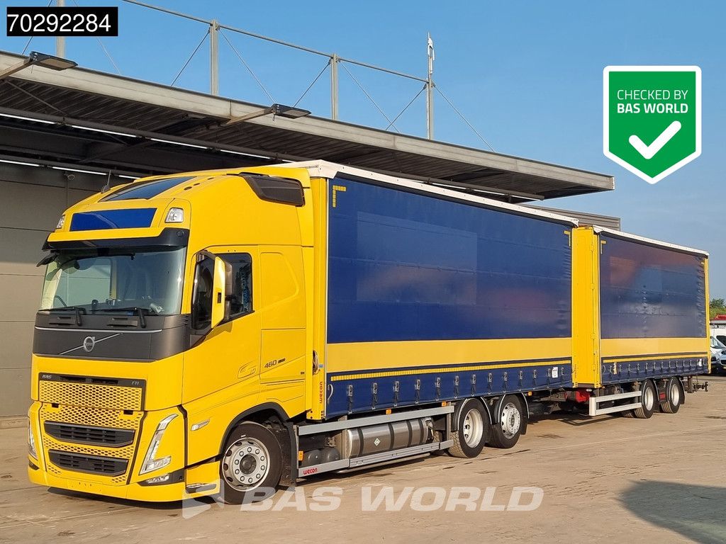 Volvo FH 460 6X2 LNG JUMBO LKW ACC Navi Standklima Liftachse Euro 6