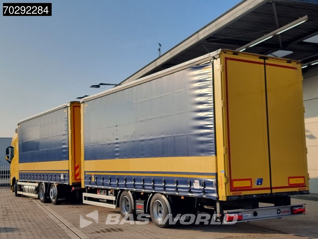 Volvo FH 460 6X2 LNG JUMBO LKW ACC Navi Standklima Liftachse Euro 6