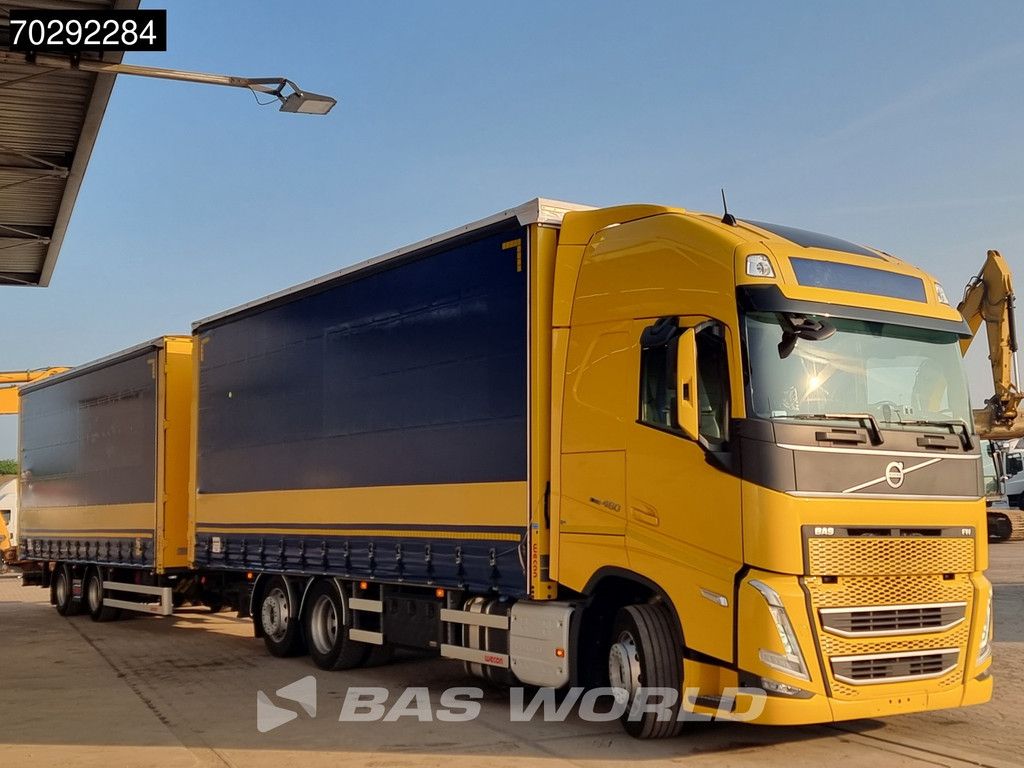 Volvo FH 460 6X2 LNG JUMBO LKW ACC Navi Standklima Liftachse Euro 6
