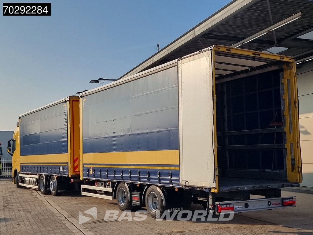 Volvo FH 460 6X2 LNG JUMBO LKW ACC Navi Standklima Liftachse Euro 6