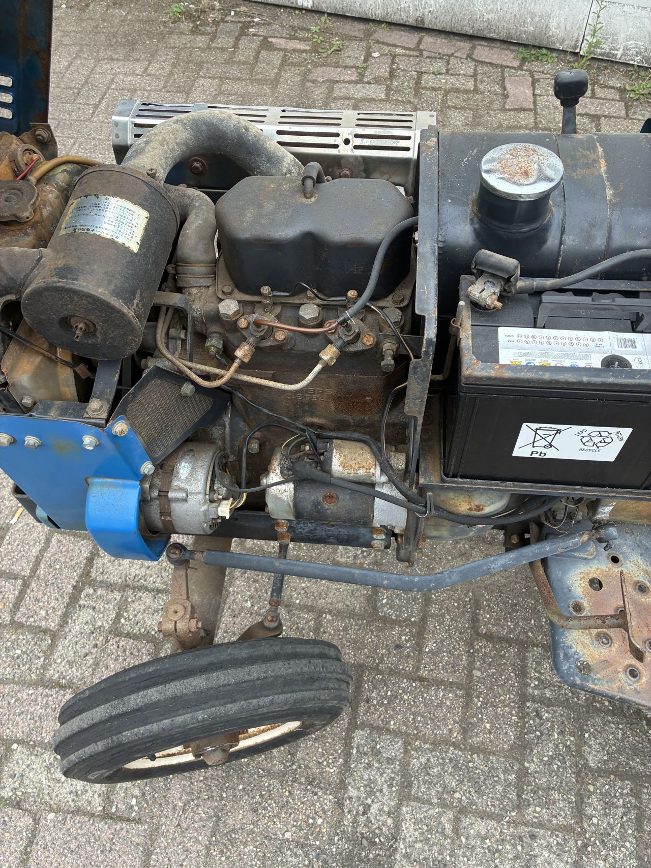 Iseki tx1300 met frees mini tractor