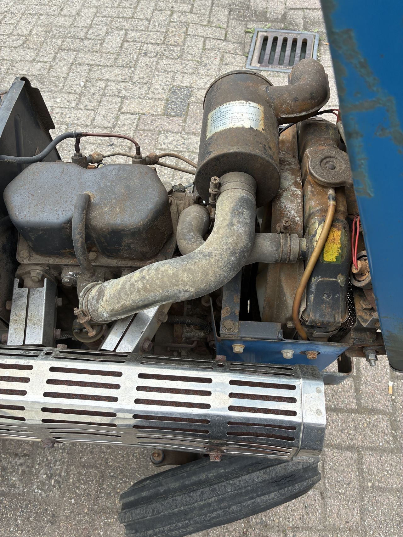 Iseki tx1300 met frees mini tractor
