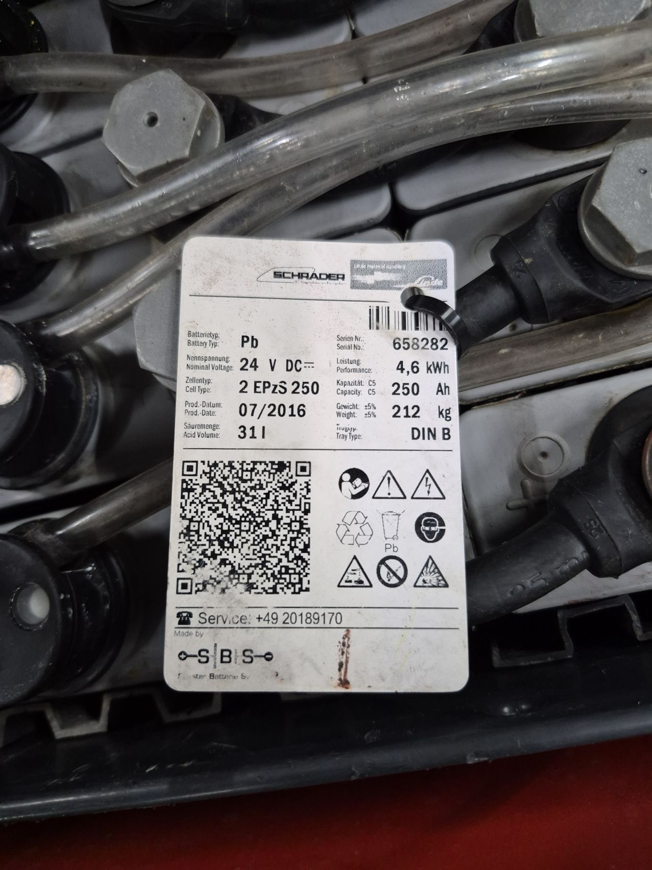 Linde T18 bj 2013 accu bj 2016 1598 uur