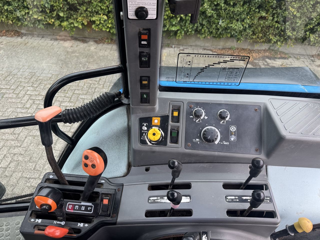 Ford 6640sle met fronthef