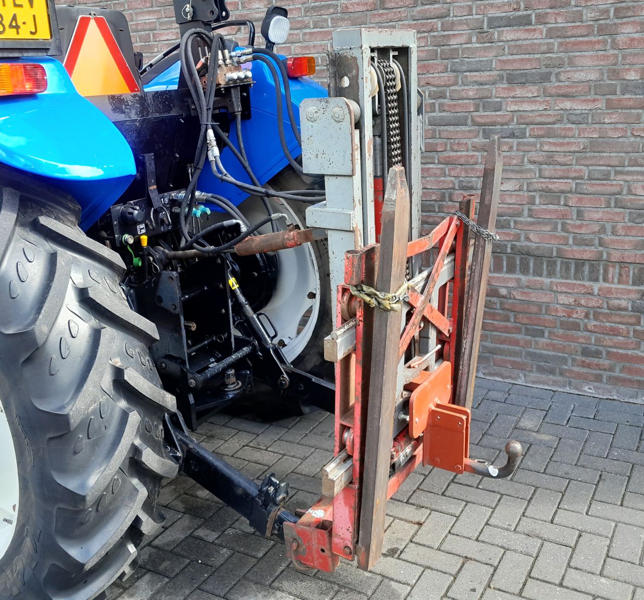 Tractor + Hefmast + Dubbele Wielen