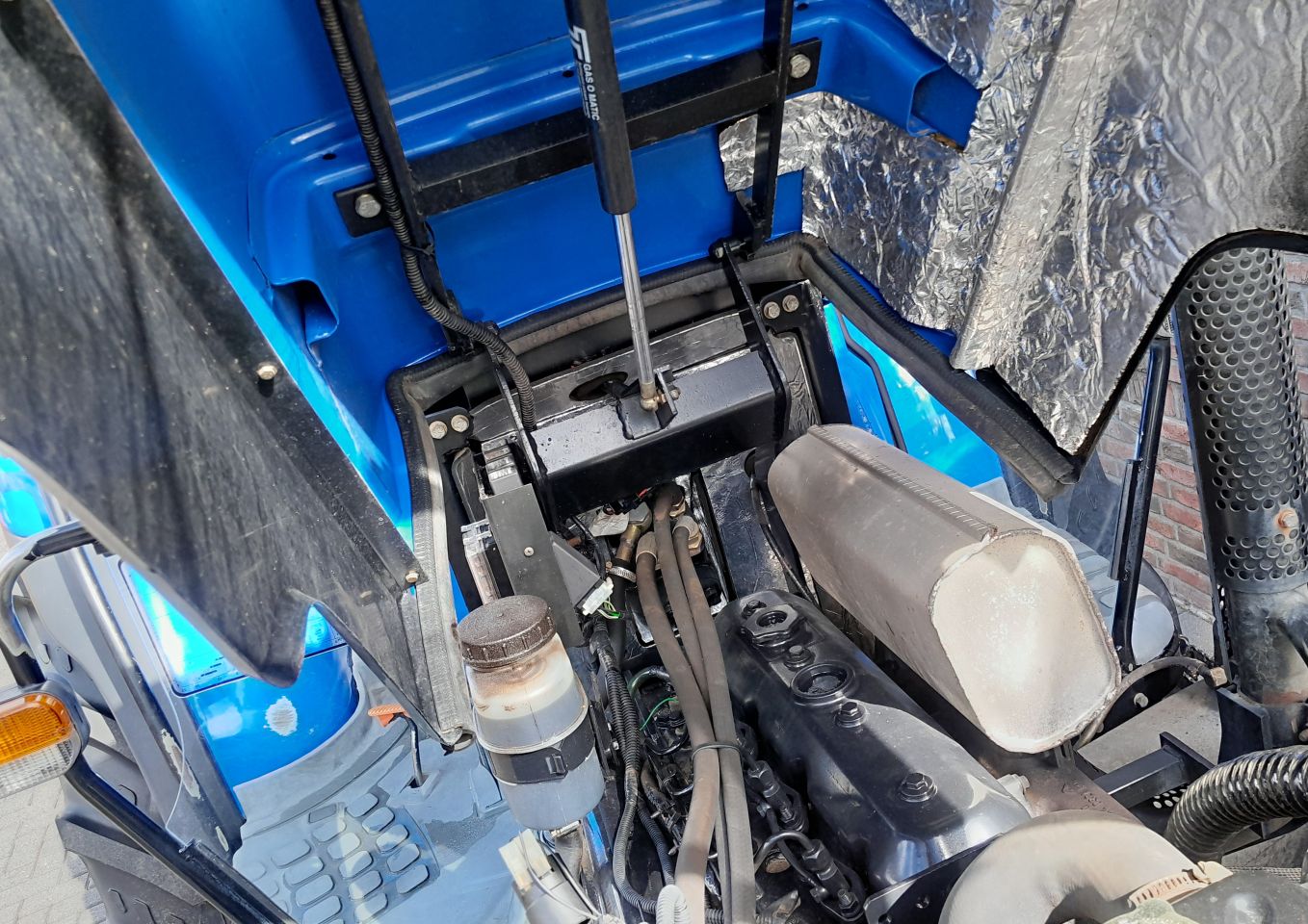 Tractor + Hefmast + Dubbele Wielen