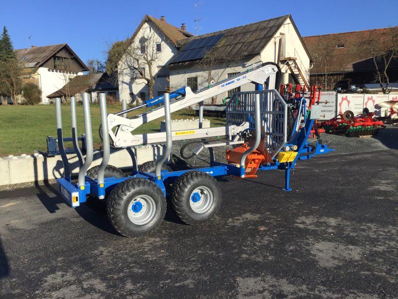 Scandic ST-8 7,9m Kran 550kg Hubkraft l Hydr. Bremse