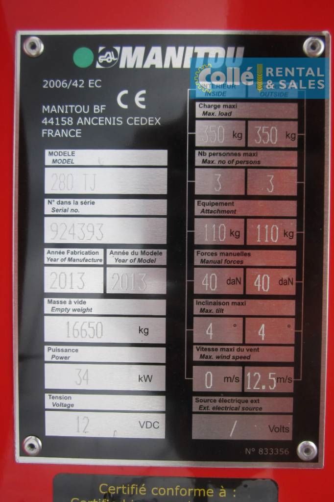 Manitou 280TJ | 2022