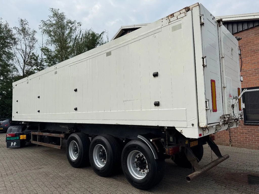 Schmitz Cargobull 55m3 alu kipper, klep/deuren, liftas, BPW, APK 04/2026!