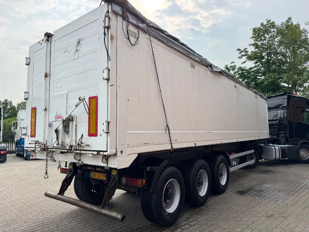 Schmitz Cargobull 55m3 alu kipper, klep/deuren, liftas, BPW, APK 04/2026!
