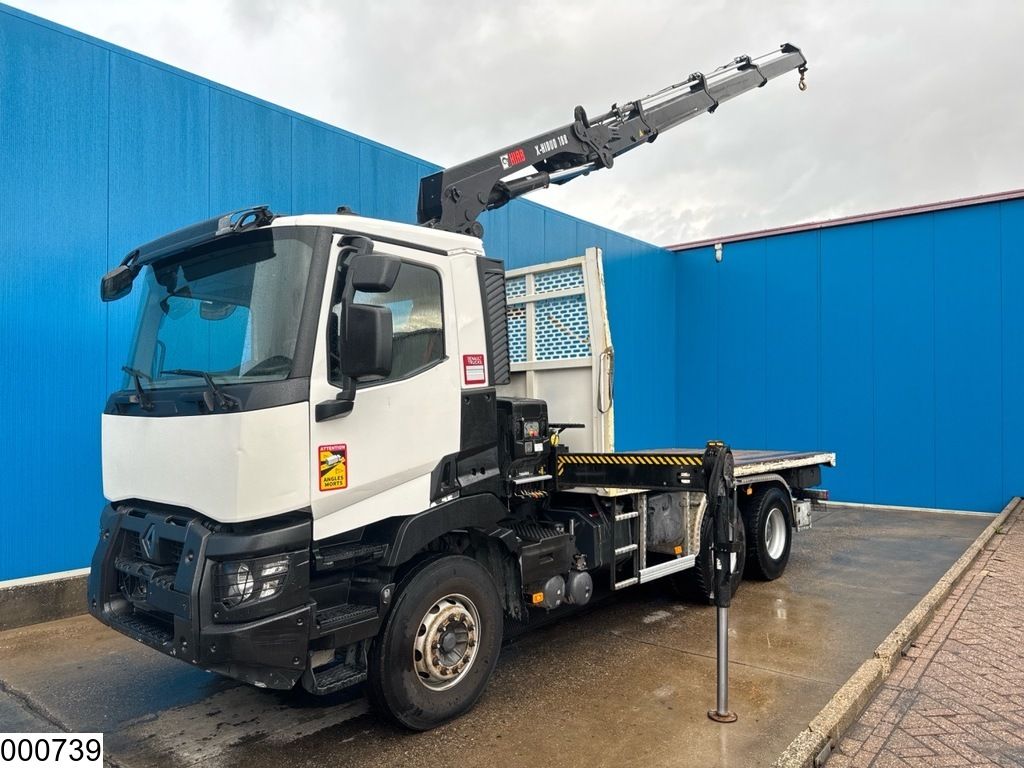 Renault C 430 6x4, EURO 6, HIAB, Remote, Retarder