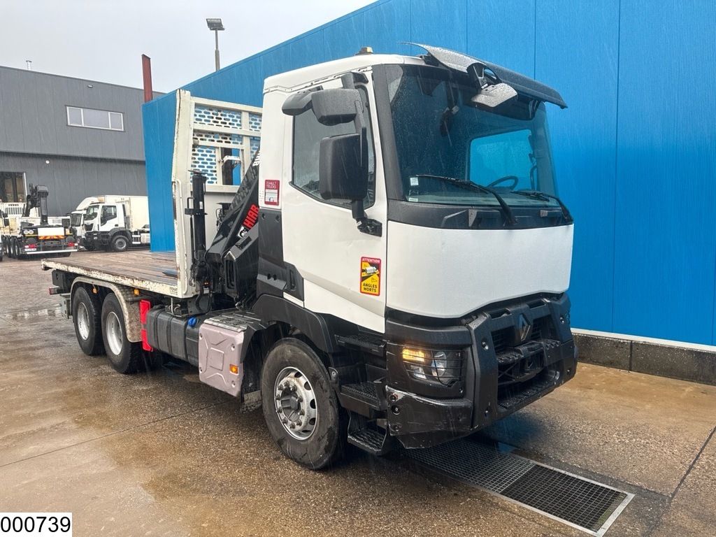 Renault C 430 6x4, EURO 6, HIAB, Remote, Retarder
