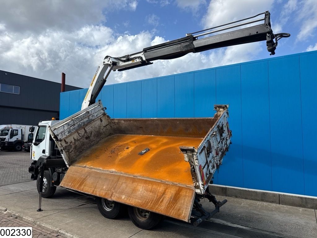 Renault Kerax 370 Dxi 6x4, EURO 5, Palfinger, Steel suspension