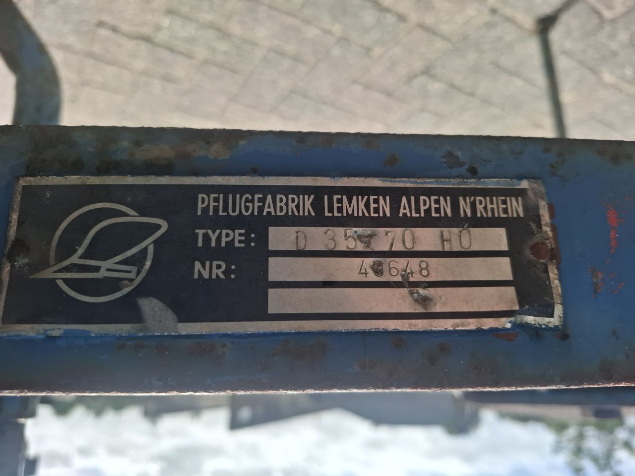 Lemken ploeg