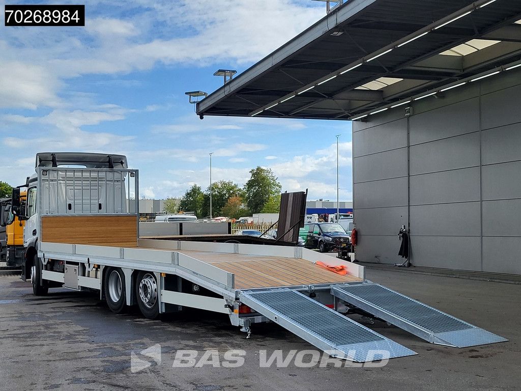 Mercedes Actros 2532 6X2 NEW! Machine tansporter Oprijwagen Lenkachse Navi Euro 6