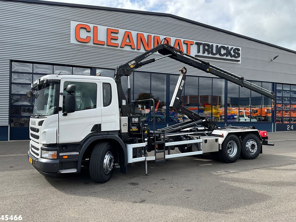 Scania P 400 Retarder Hiab 8 Tonmeter laadkraan
