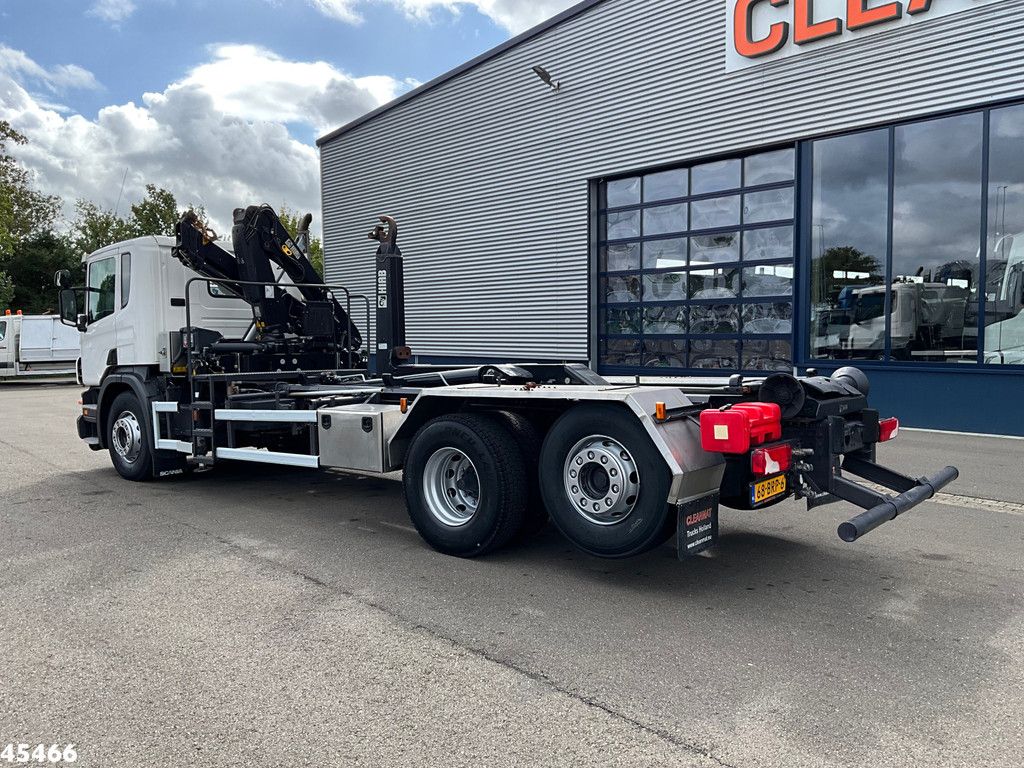 Scania P 400 Retarder Hiab 8 Tonmeter laadkraan