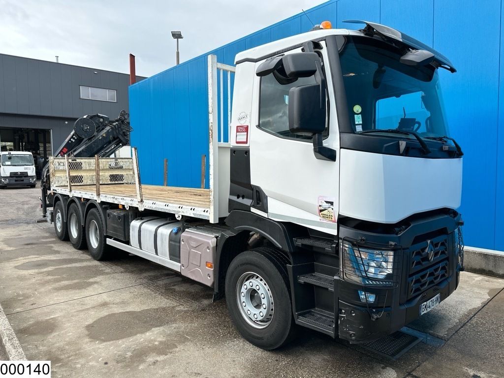 Renault C 430 8X4, EURO 6, HIAB, Remote
