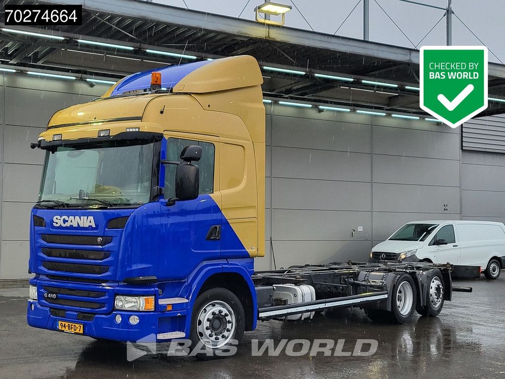 Scania G G410 6X2 NL-Truck 20ft BDF Retarder Hydraulic Automatic ACC Euro 6