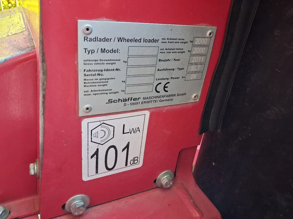 Schäffer 2336 SLT met lepels bak