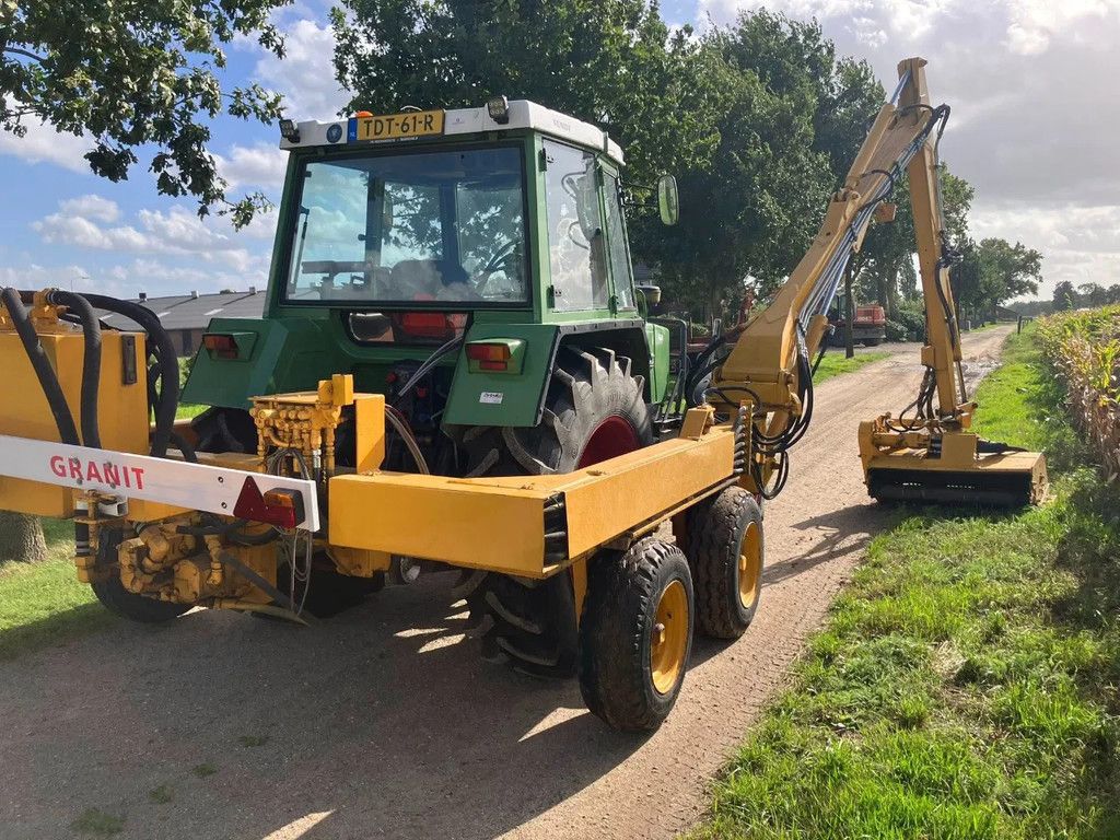Fendt FARMER 309 LS Trekker met klepelmaaier