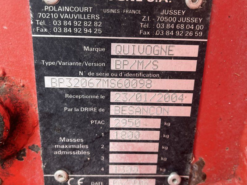 Quivogne BP 450 M