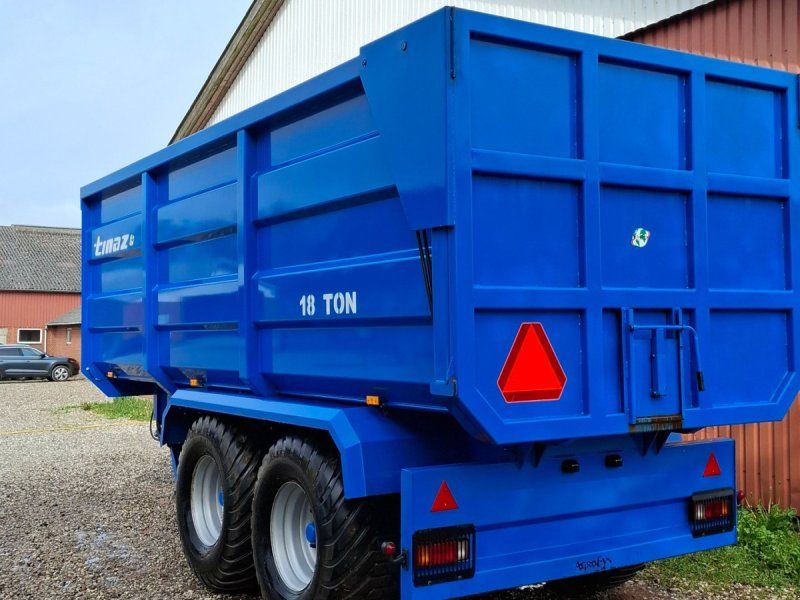 Tinaz 18 tons bagtipvogne