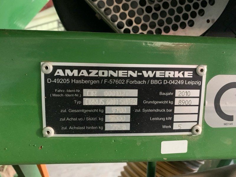 Amazone Cirrus 6091 Super