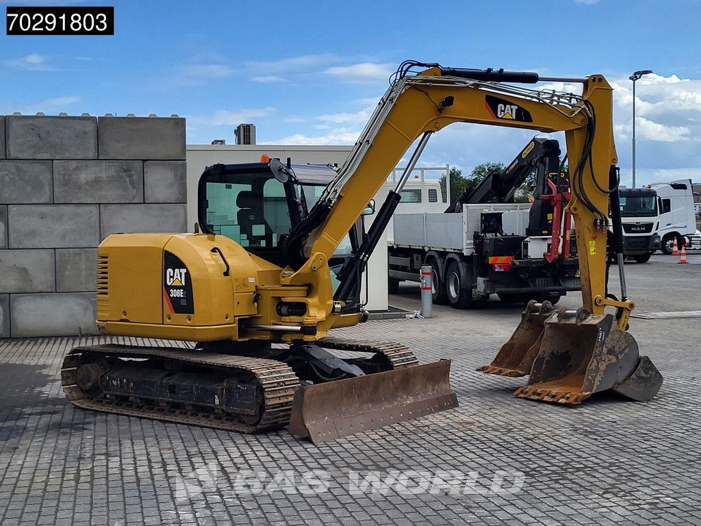 Caterpillar 308 E2 CR A/C - 3 BUCKETS