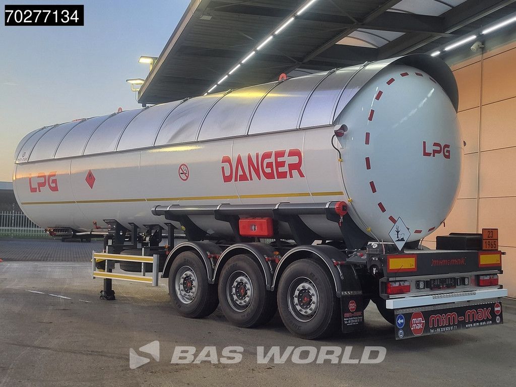 MIM-MAK LPG TRANSPORT TANK 3 Achsen NEW 48m3 Liftachse Gas ADR