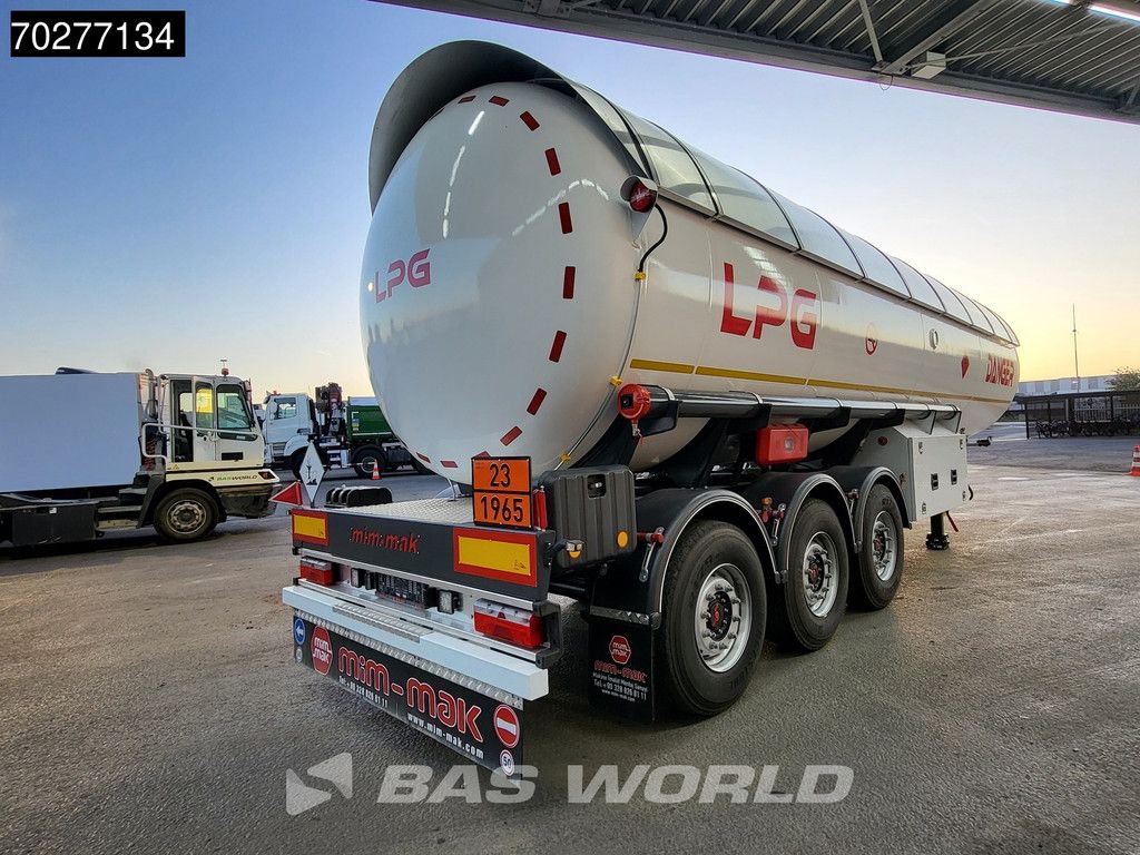 MIM-MAK LPG TRANSPORT TANK 3 Achsen NEW 48m3 Liftachse Gas ADR