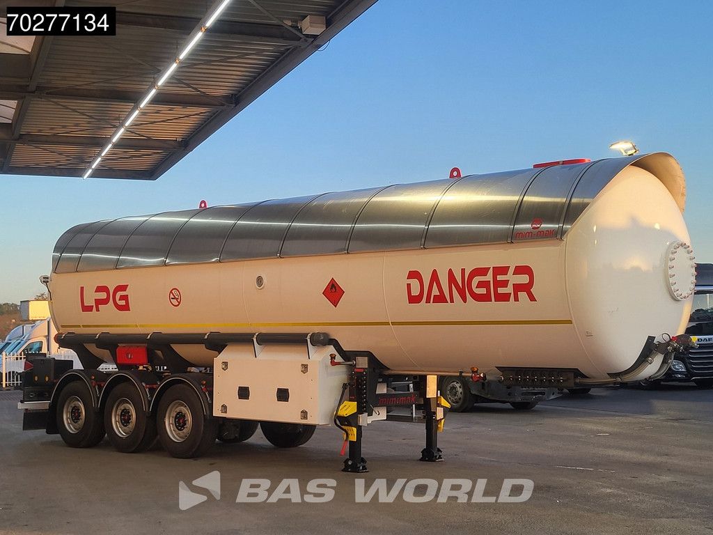 MIM-MAK LPG TRANSPORT TANK 3 Achsen NEW 48m3 Liftachse Gas ADR